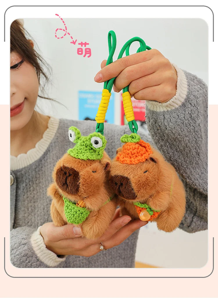 CapybaraPlush Doll Keychain | Plush pendant -O1CN01iyruNb1x2qIaqSDfA 2691626386 0 cib
