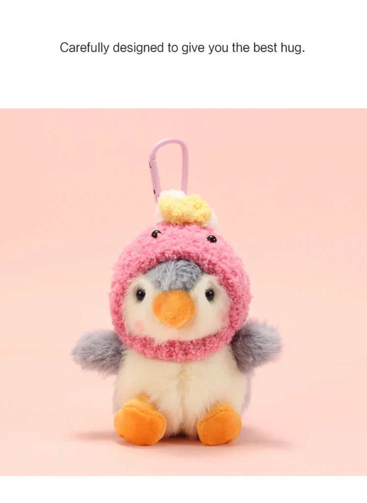 Penguin Plush Pendant Keychain – Guangdong-Made PP Cotton Couple Gift -O1CN01jYfRPB1niqTZXTSQ8 2216605255124 0 cib scaled
