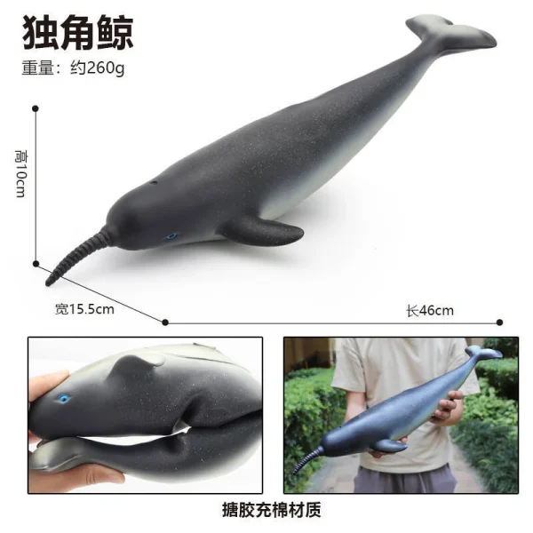Dolphin Marine Animal Large Shark Toy Simulation Soft Glue Children Toy Underwater World Whale Model Wholesale -O1CN01lVkqQM1ezwjEcq8Ul 2215724383943 0 cib