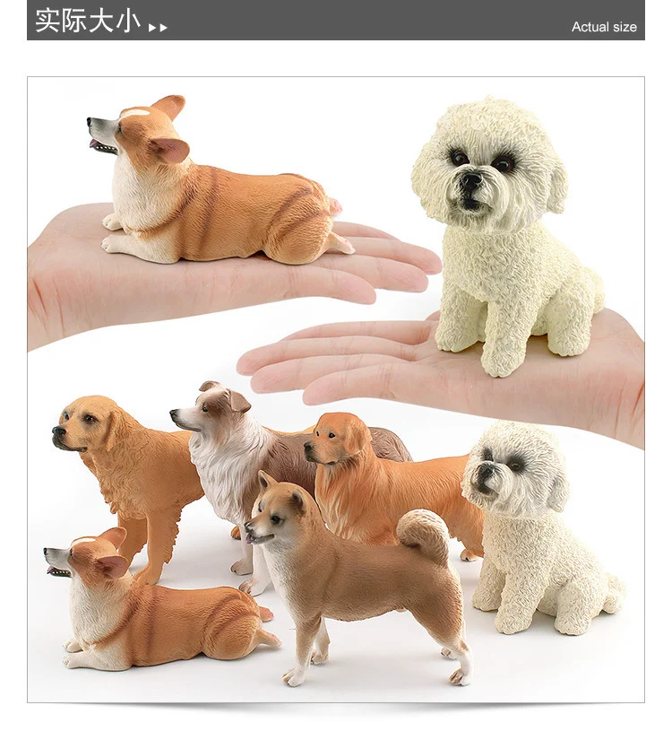 Children's simulation animal famous dog model Shiba Inu Teddy golden retriever Corgi shepherd dog pet dog decoration ornaments -O1CN01ll2K051kJFKlHFcio 2215637304662 0 cib