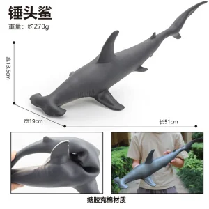 Dolphin Marine Animal Large Shark Toy Simulation Soft Glue Children Toy Underwater World Whale Model Wholesale - Image 22