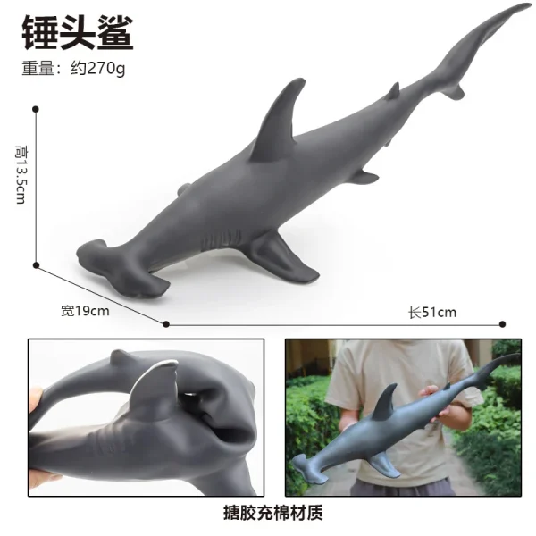 Dolphin Marine Animal Large Shark Toy Simulation Soft Glue Children Toy Underwater World Whale Model Wholesale -O1CN01m6I2SE1ezwjNBU4VY 2215724383943 0 cib