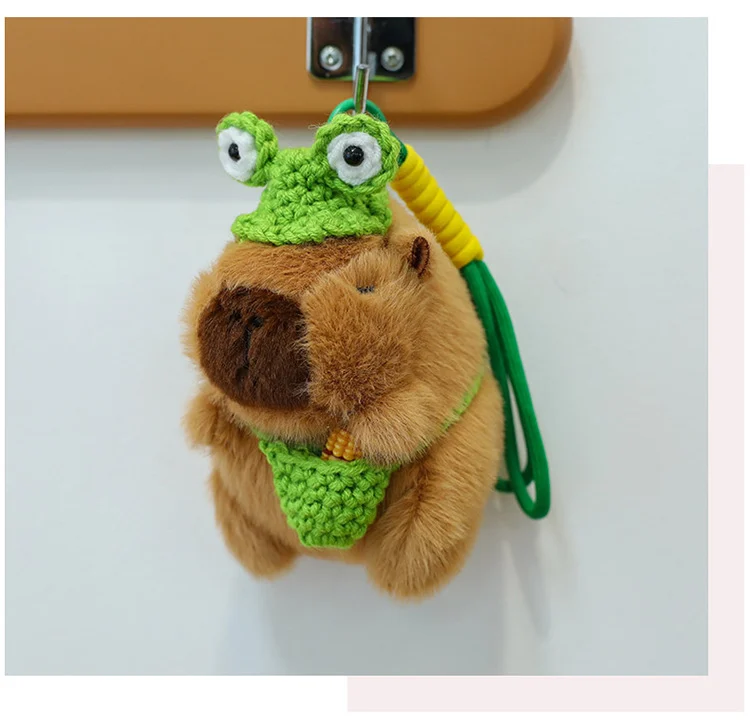 CapybaraPlush Doll Keychain | Plush pendant -O1CN01p2ZVcT1x2qIXauG88 2691626386 0 cib