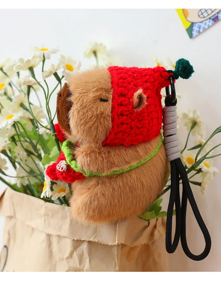 CapybaraPlush Doll Keychain | Plush pendant -O1CN01p8koks1x2qIWsp96w 2691626386 0 cib