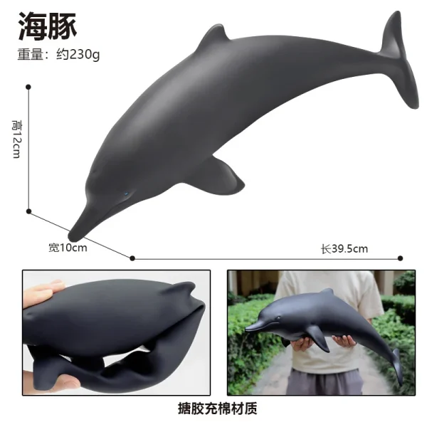 Dolphin Marine Animal Large Shark Toy Simulation Soft Glue Children Toy Underwater World Whale Model Wholesale -O1CN01qSKzpS1ezwjNWLEqk 2215724383943 0 cib
