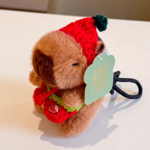 Capybara Plush Doll Keychain | Plush pendant - Image 7