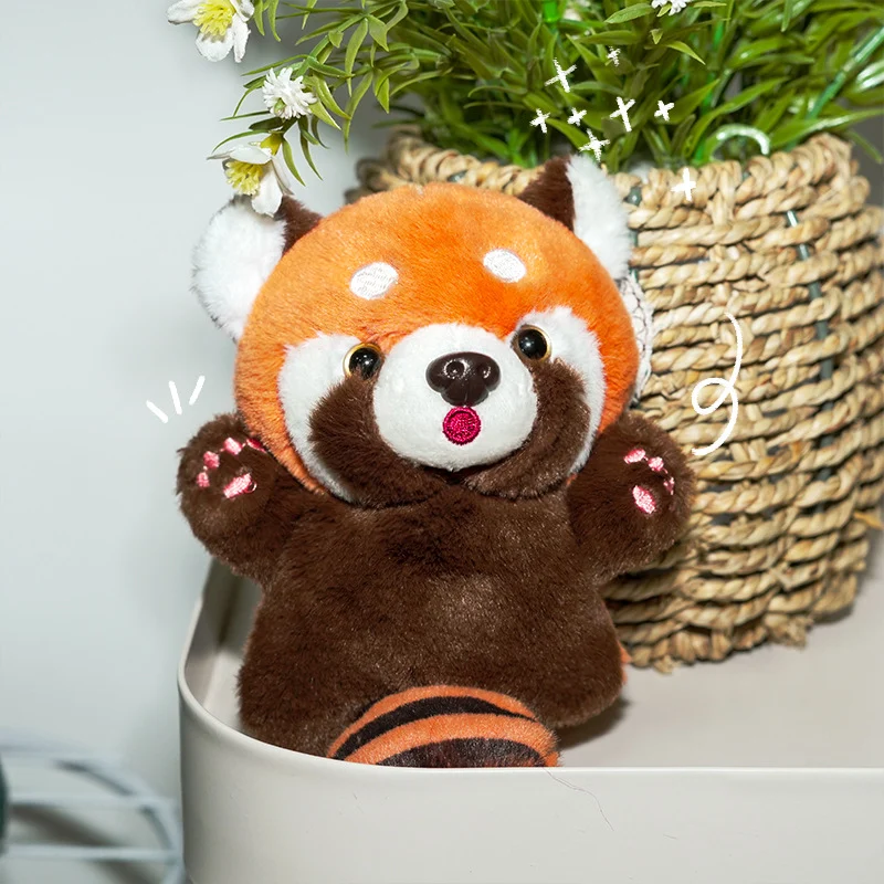 Red panda | Ailurus fulgens Pp cotton Plush Doll keychain | plush pendant -O1CN01uC0bo71SZ84Mn8I0H 2216878602260 0 cib