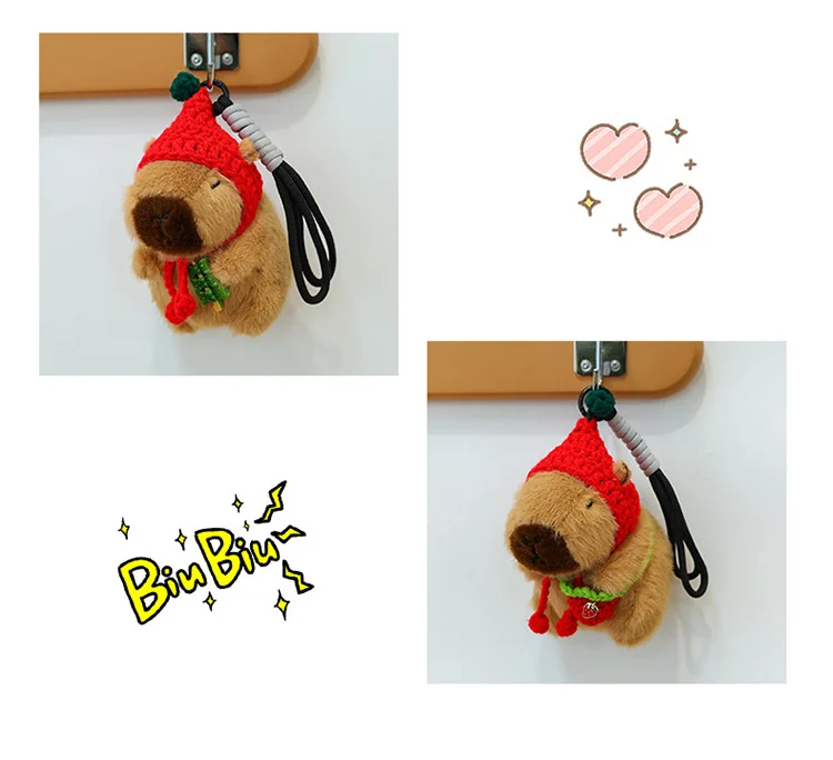 CapybaraPlush Doll Keychain | Plush pendant -O1CN01wbEVxx1x2qIXmwWrM 2691626386 0 cib