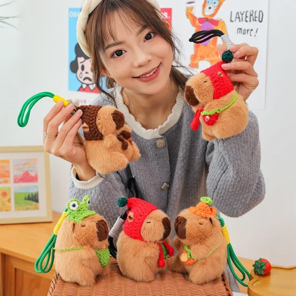 CapybaraPlush Doll Keychain | Plush pendant -O1CN01xhSJnE1x2qIXaXu6w 2691626386 0 cib