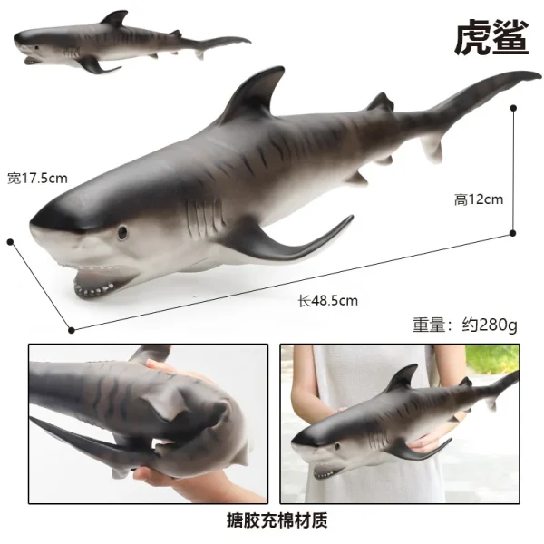 Dolphin Marine Animal Large Shark Toy Simulation Soft Glue Children Toy Underwater World Whale Model Wholesale -O1CN01yMHcRN1ezwjFOnDXx 2215724383943 0 cib