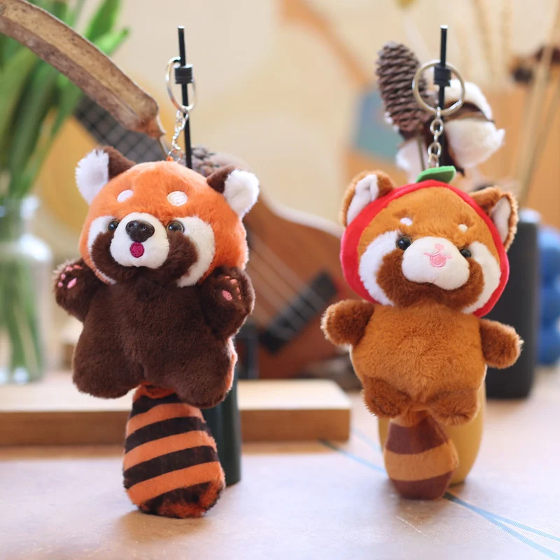 Red panda | Ailurus fulgens Pp cotton Plush Doll keychain | plush pendant Toy -O1CN01zIXv9g2563wZz66Ep 2206592957476 0 cib