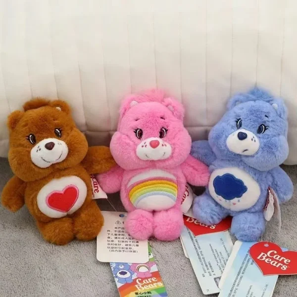 Cute Bear Pendant Keychain Plush Doll -a0e693f30fa941a683f4b2dd00628ffe
