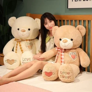 Cute teddy bear plush toy. Soft PP Cotton Filling | Made in China - Image 4