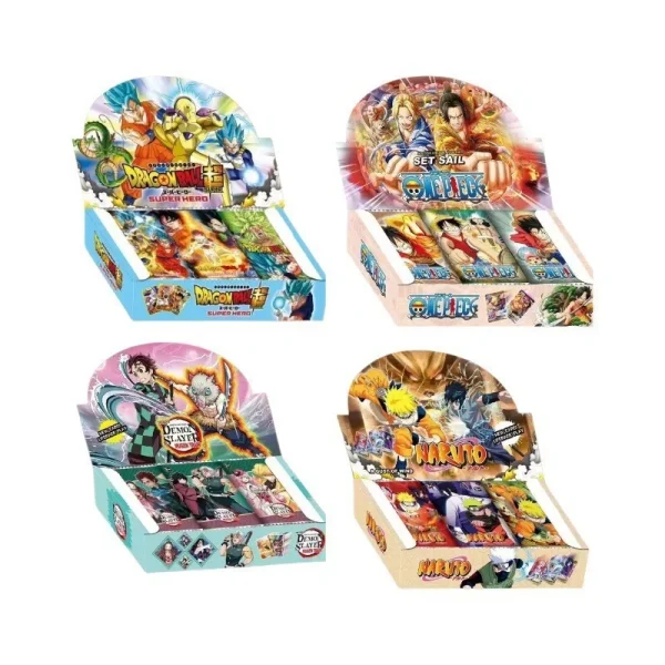 One Piece x Dragon Ball Trading Card Game | Demon Slayer Gold Cards -b0e419b9653b478f81f4b2d40072e6d7