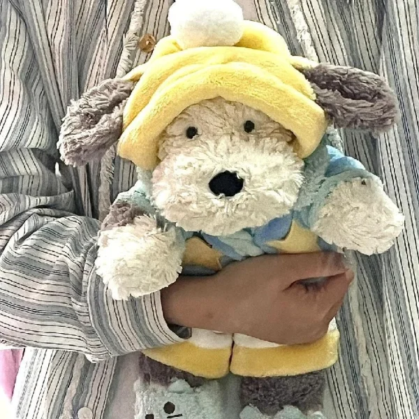 Puppy Plush Toy – Soft PP Cotton Filling | Cute Dog Doll -bebaf82314ea4fa4b64cb2db005faf84