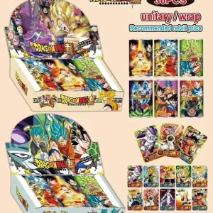 Naruto|One Piece|Dragon Ball|Demon Slayer|Trading Cards  Cross-Border Game Collection - Image 6