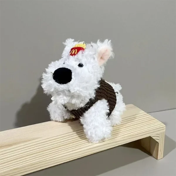 Puppy Plush Keychain Doll – PP Cotton Filled Pendant | Made in Yiwu, China -d637368be26849acb493b2db00612654