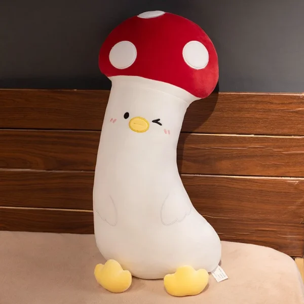 Vegetable Plush Pillow Toys – Mushroom & Carrot Soft Pillows -e62bf5180cf041d781dbb2db00589885