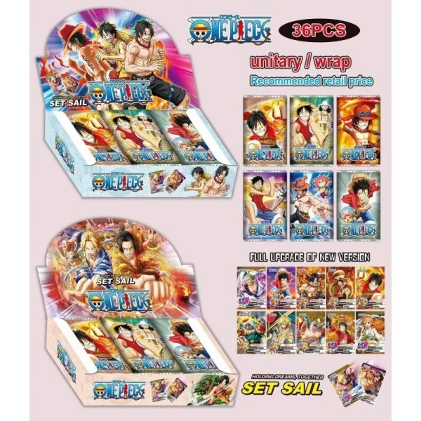 One Piece x Dragon Ball Trading Card Game | Demon Slayer Gold Cards -f71cc5c78e0e44be8289b2d40072e7f7