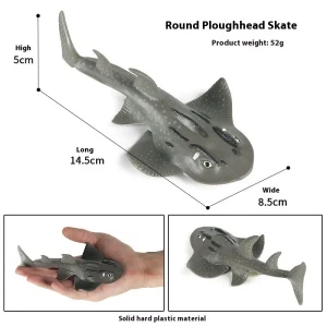 Simulation Cognitive Marine Animal Model Toy Salmon Salmon Large Mouth Bass Golden Gun Fish Tank Landscape Decoration - Image 22